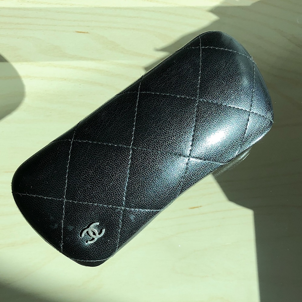 Authentic Chanel eyeglasses case